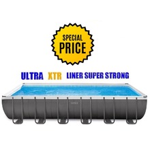 Intex new XTR liner, Ultra Frame Above Ground Pool Rectangular 732x366x132